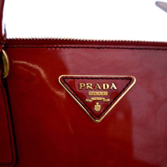 Pre-Loved Prada Medium Spazzolato Galleria Double Zip Satchel - Picture 5 of 12